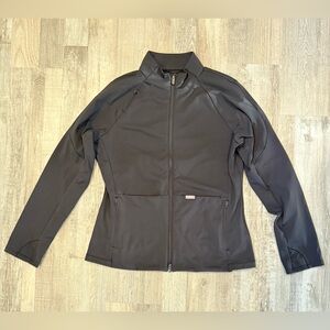 Figs contourKnit scrub jacket